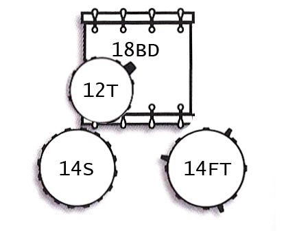 TAMBURO TB UNIKA418FK